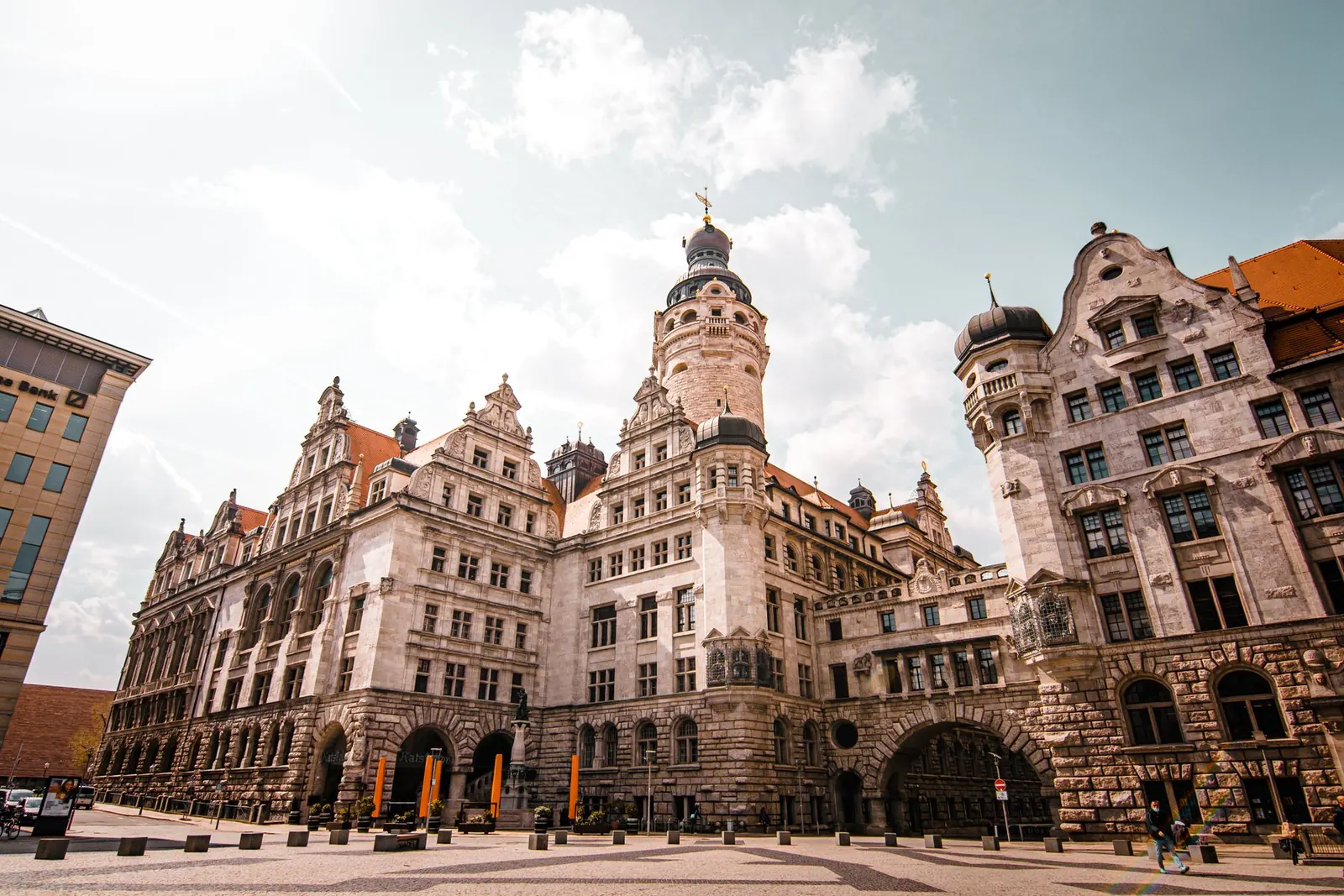 Neues Rathaus in Leipzig